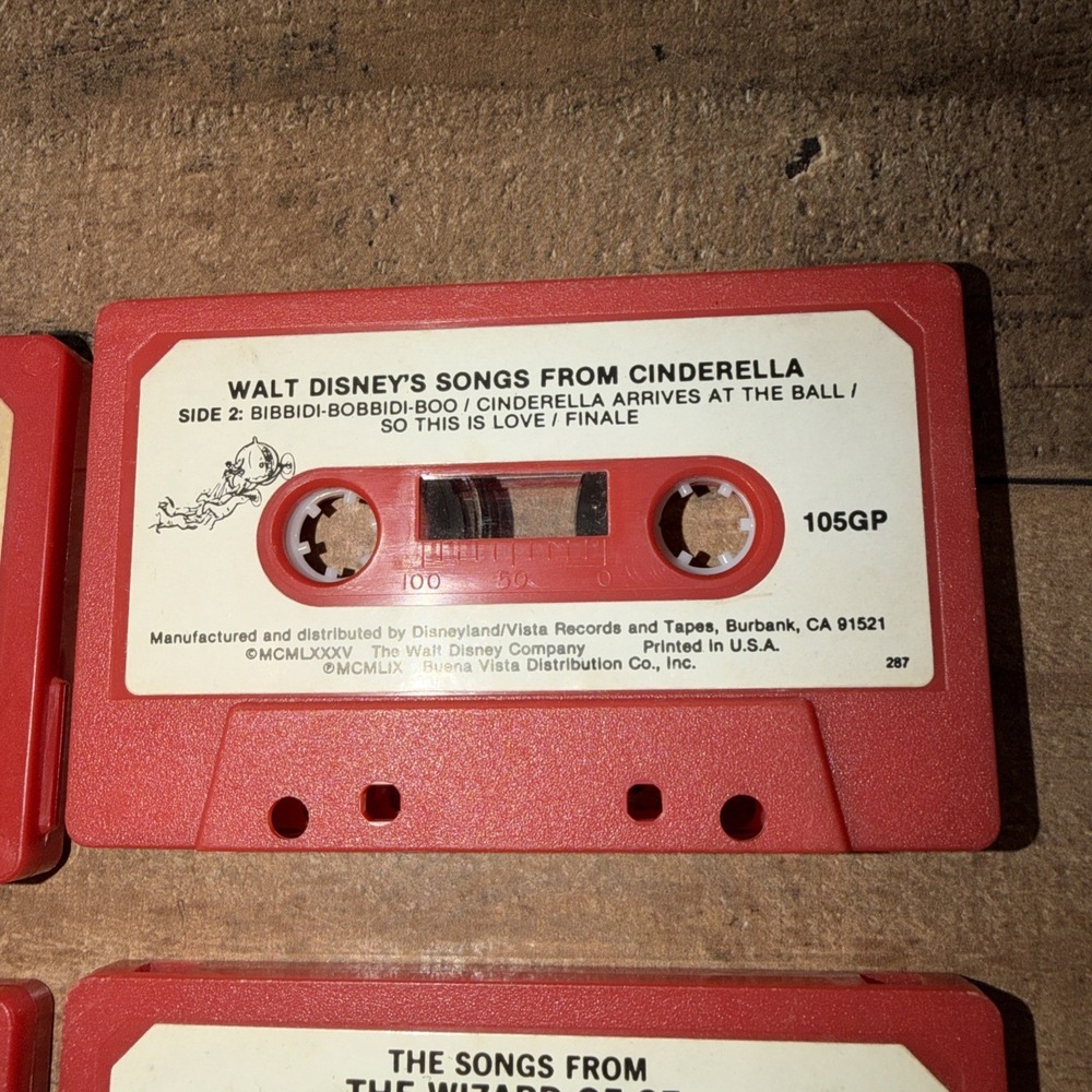 Vintage Walt Disney Storyteller Audio Cassette Tapes Mixed Lot of 6 Mulan - Picture 7 of 14